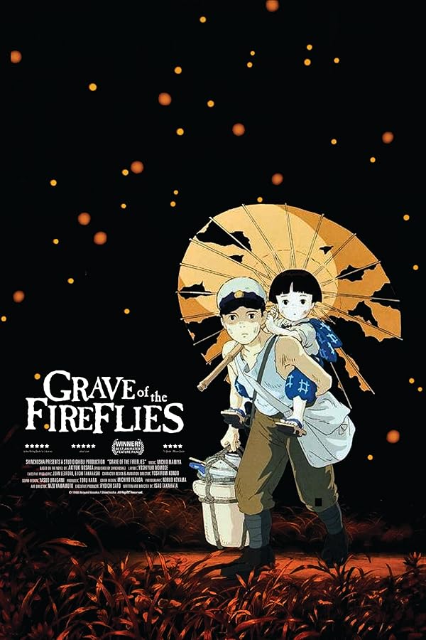 دانلود فیلم مدفن کرم های شب تاب | Grave of the Fireflies 1988