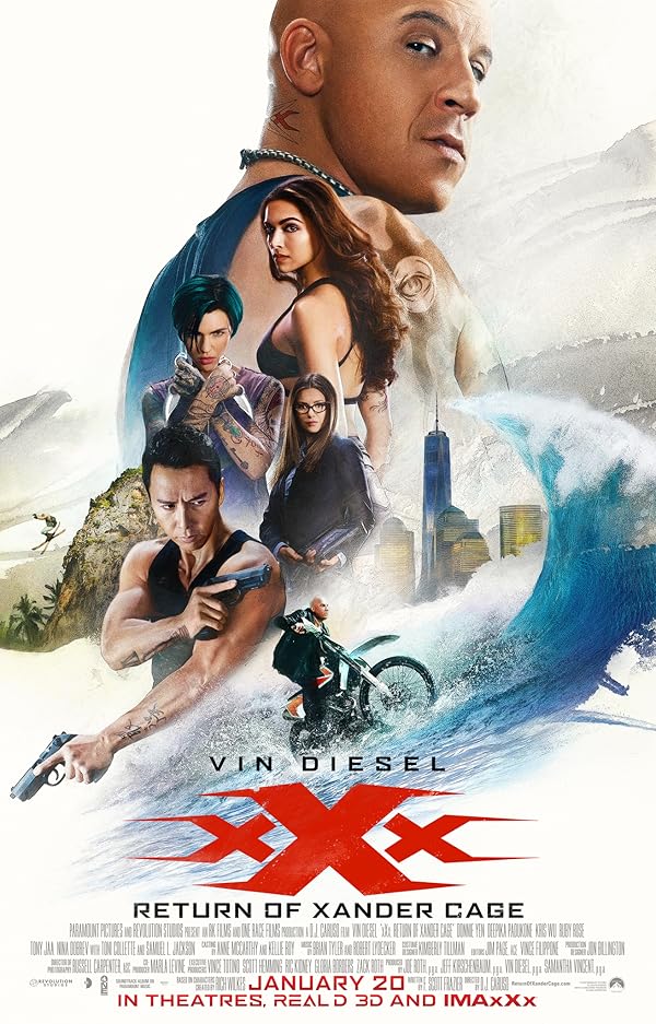 دانلود فیلم سه ایکس: بازگشت ژاندر کیج | xXx: Return of Xander Cage