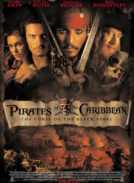 دانلود فیلم دزدان دریایی کارائیب: طلسم مروارید سیاه | Pirates of the Caribbean: The Curse of the Black Pearl 2003