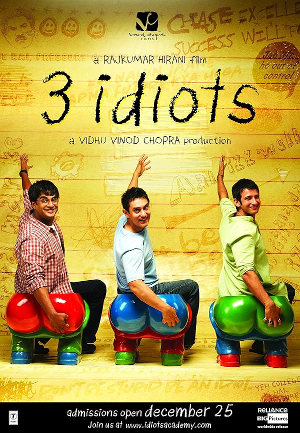 دانلود فیلم سه احمق | 3 Idiots 2009