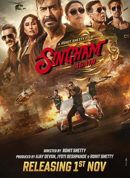 دانلود فیلم دوباره سینگهام | Singham Again 2024