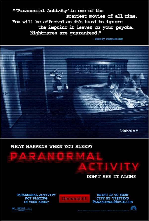 دانلود فیلم فعالیت فراطبیعی  Paranormal Activity 2007 l