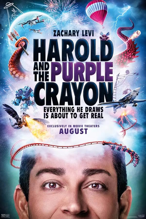 دانلود فیلم هارولد و مداد رنگی بنفش | Harold and the Purple Crayon 2024