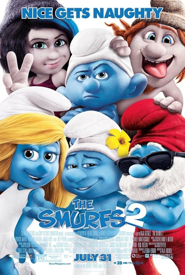 دانلود فیلم اسمورف‌ها ۲ The Smurfs 2 2013 l
