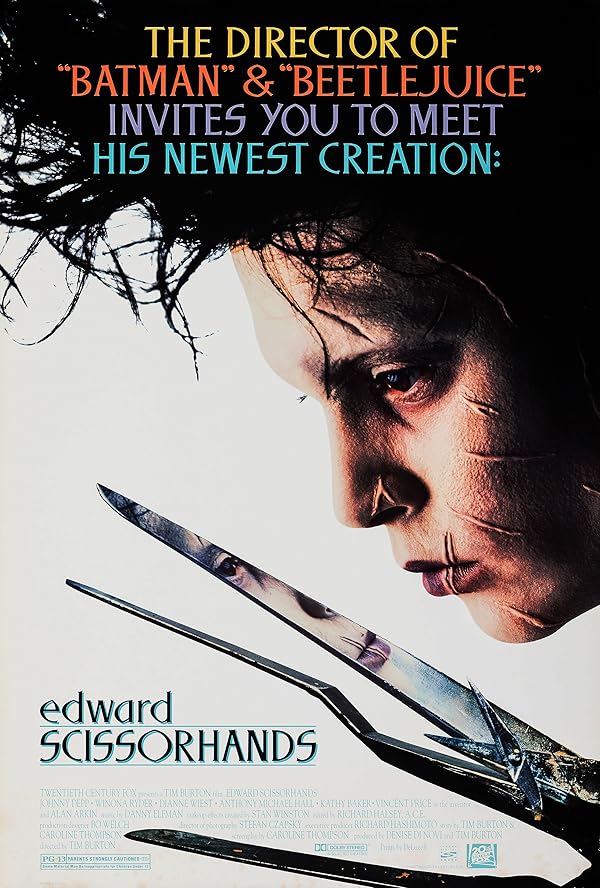 دانلود فیلم ادوارد دست‌قیچی Edward Scissorhands 1990 l
