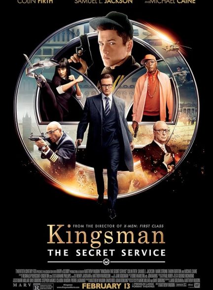 دانلود فیلم کینگزمن: سرویس مخفی Kingsman: The Secret Service 2014 l