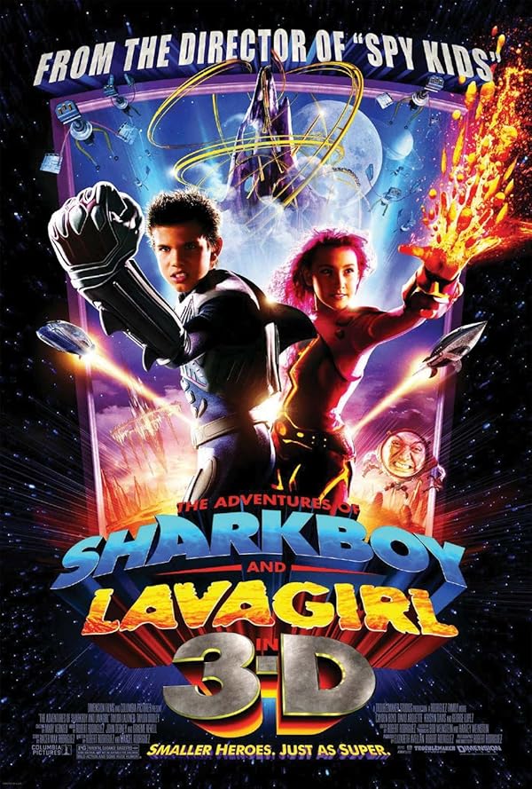 دانلود فیلم ماجراهای پسر کوسه ای و دختر گدازه ای The Adventures of Sharkboy and Lavagirl 3-D 2005 l