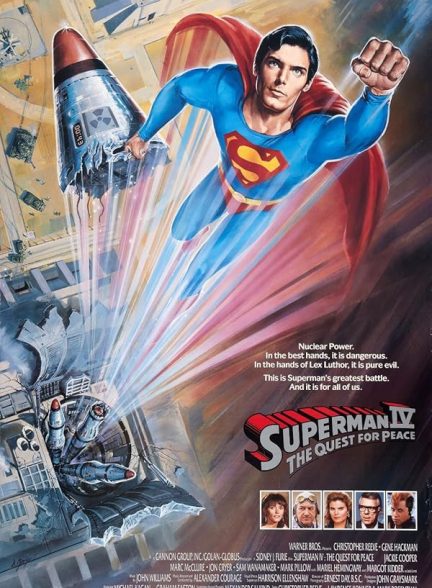 دانلود فیلم سوپرمن ۴: در جستجوی صلح  Superman IV: The Quest for Peace  1987 l