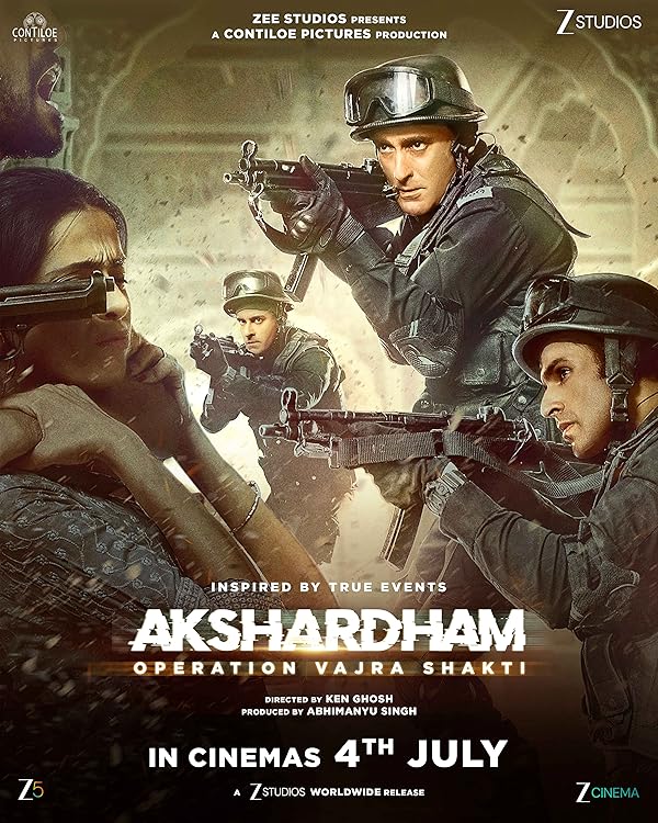 دانلود فیلم آکشاردهام: عملیات مرگبار Akshardham: Operation Vajra Shakti 2025 l