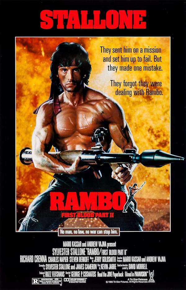 دانلود فیلم رمبو اولین خون- پارت دوم Rambo: First Blood Part II 1985 l