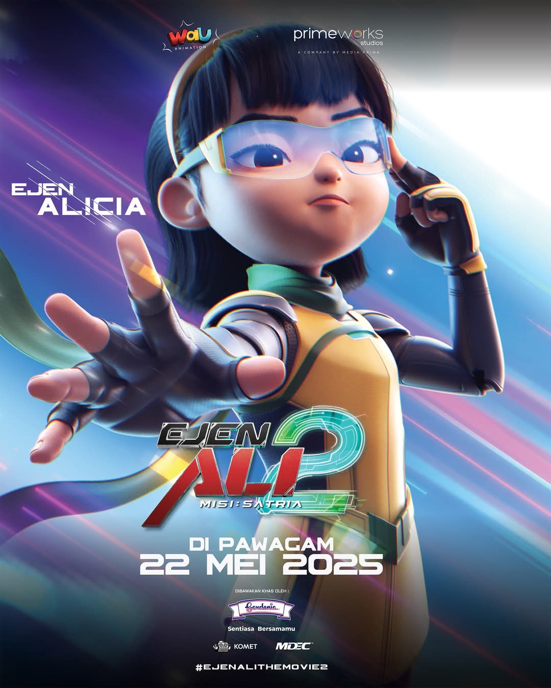 دانلود فیلم مامور علی 2 Ejen Ali the Movie 2 2025 l