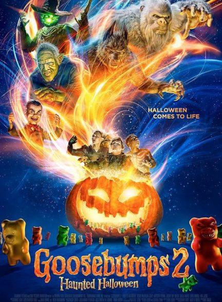 دانلود فیلم مورمور 2: هالووین جن‌زده Goosebumps 2: Haunted Halloween 2018 l