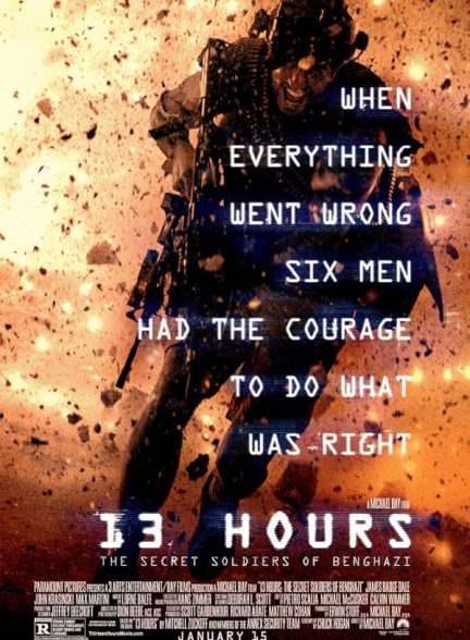 دانلود فیلم 13 ساعت در جهنم بنغازی  13Hours: The Secret Soldiers of Benghazi 2016  l