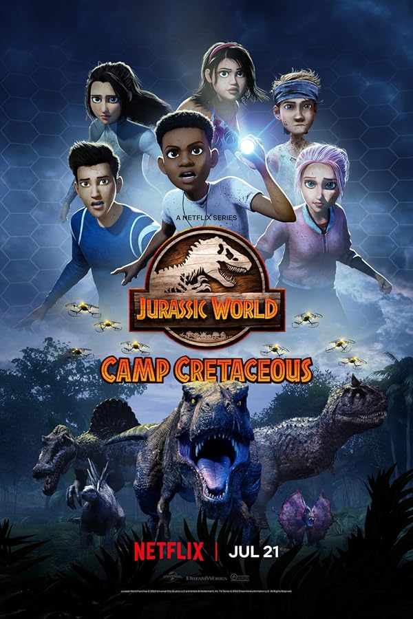 دانلود سریال دنیای ژوراسیک: اردوگاه کرتاسه | Jurassic World: Camp Cretaceous 2020