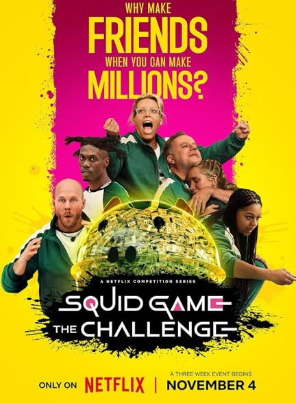 دانلود سریال بازی ماهی مرکب: چالش Squid Game: The Challenge 2023-2025  l